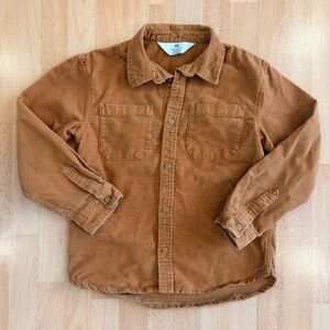 H&M Kids | Light Brown cotton corduroy Shirt